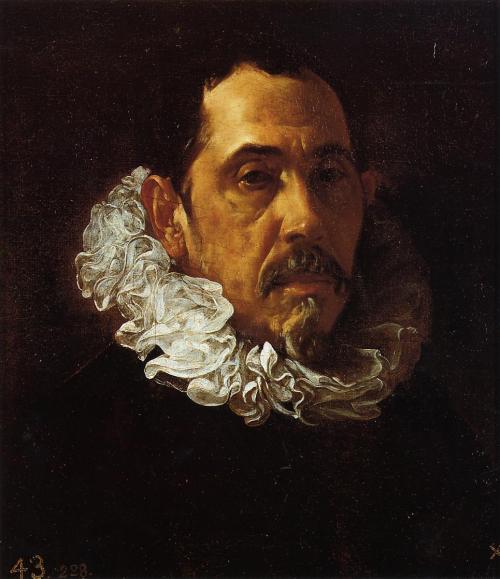 artist-diego-velazquez: Portrait of a Man with a Goatee, 1622, Diego VelázquezMedium: oil,can