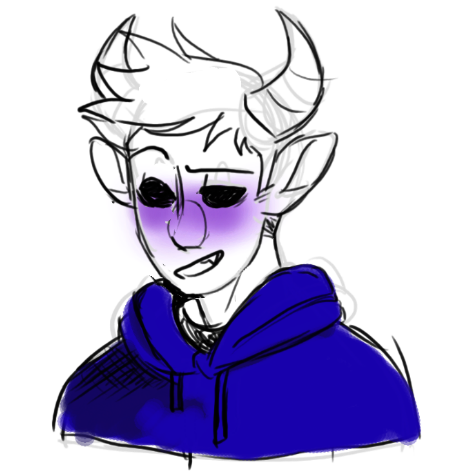 tomkined:some doodles i did on drawpile with @lauvtea !(reblogs > likes)