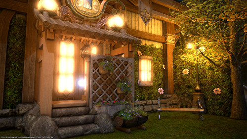I placed a porch outside of my FC. Really happy with being able to figure out nice ideas with these 