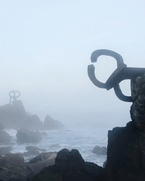 just-good-design:El peine de los vientos, Eduardo Chillida, San Sebastián. @victorjmartin