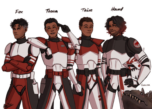 amikoroyaiart:Meet the Coruscant Guards! <3I really like these boys and I wanted to do my take on