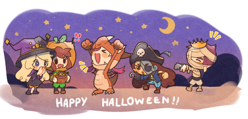 suumekoi: Happy Halloween I wanted to answer the asks before posting something!