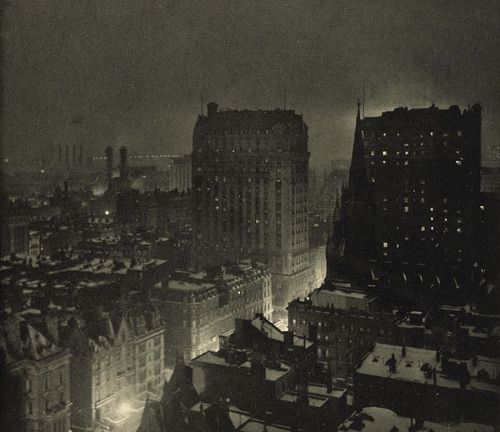 New York at Night, 1914PAUL B HAVILAND