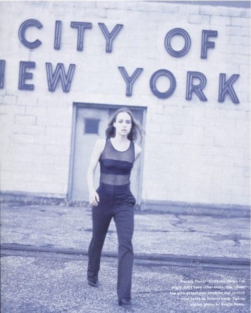 achaelray:Fiona Apple photographed in New York, 1997