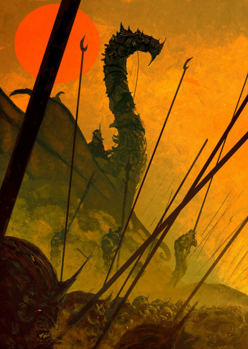 vizual-demon:Witch-king of Angmar by Anato Finnstark