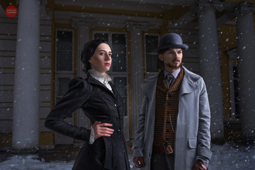 Penny Dreadful cosplay photoshoot. Part I.Characters - Vanessa Ives and Ethan ChandlerModels - Great