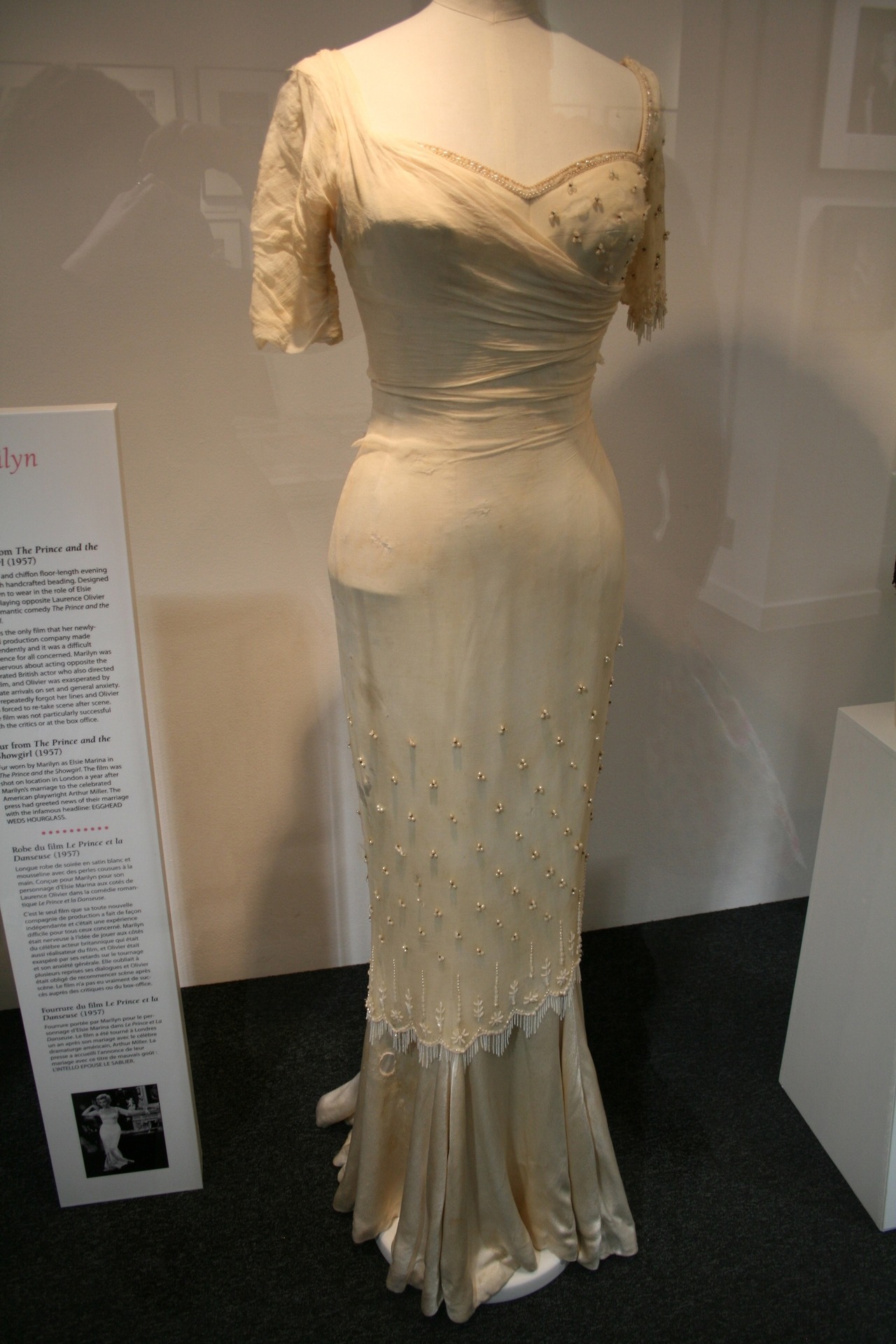 marilyn monroe prince and the showgirl dress