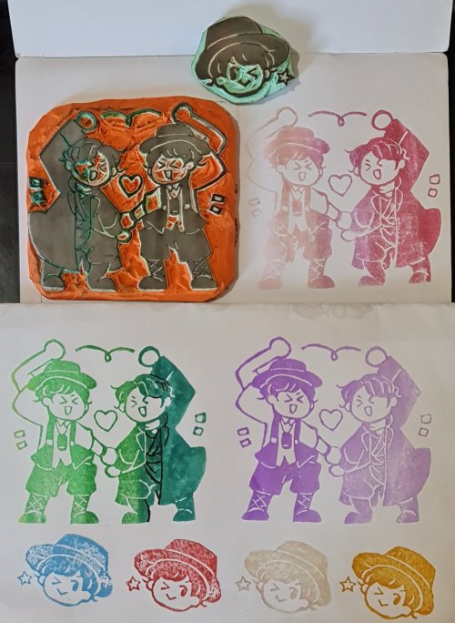 I recently got a printer and it’s super fun to print cards out! I want to make all the stamps 