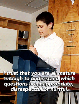 netgif:  Tom’s Coming Out Speech