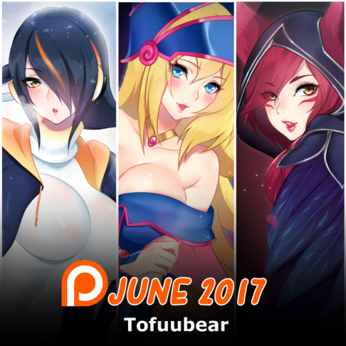 tofuubear:  June’s reward is now on my Gumroad ! Patreon