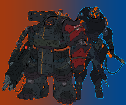 A Pair Of Size-Half's, A Caliban And An Atlas, For One Of My Patrons!