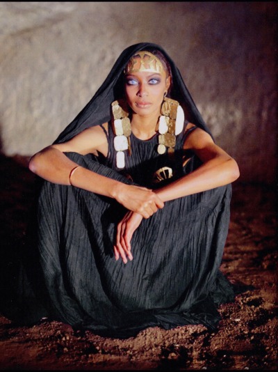 aloneandforsakenbyfateandbyman:Donyale Luna in Fellini Satyricon (1969)