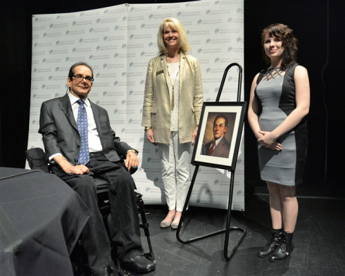 I was recently commissioned to paint a portrait of Dr. Charles Krauthammer for the Ringling College 