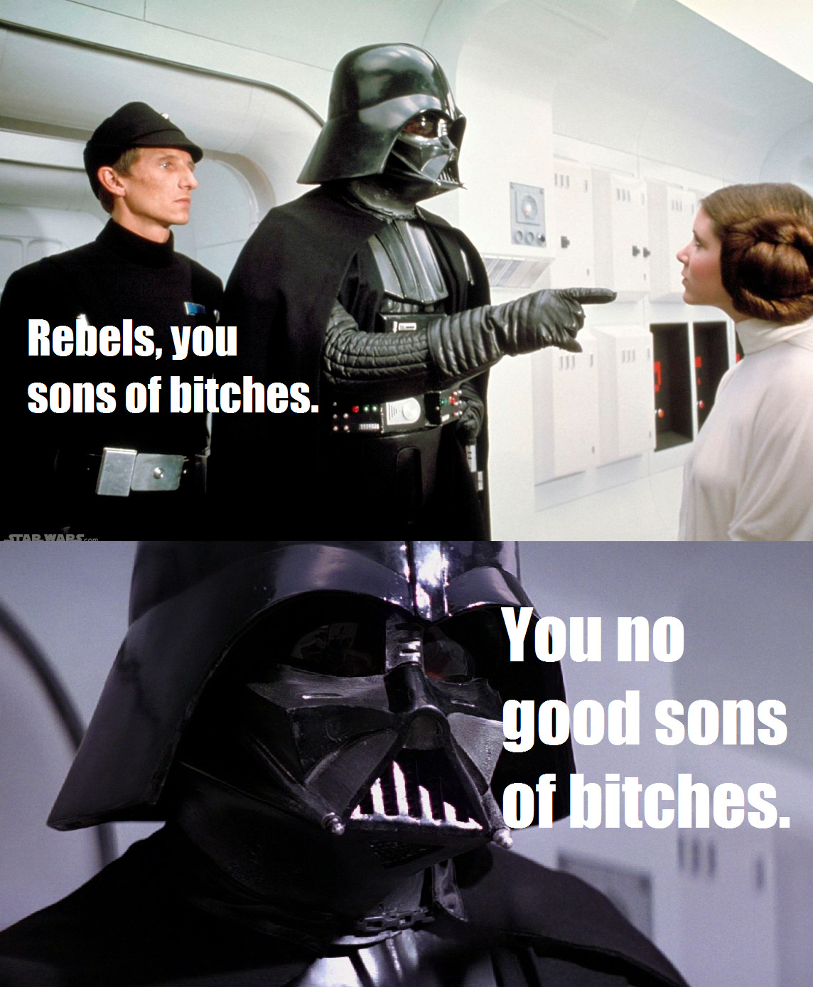 Would you rather have an R-rated daughter or an M-rated son? :  r/StarWarsCirclejerk