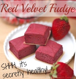 veganinspo:  Healthy Red Velvet Fudge Protein