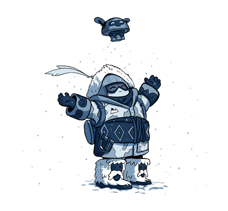 monstertreeart:  Another little Overwatch doodle. Gotta love the a-Mei-zing yeti