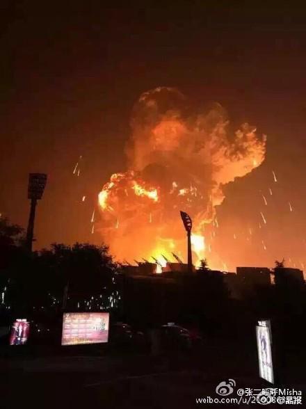 Hundreds hospitalized after massive explosion in Chinese city of TianjinFlammable goods at a contain