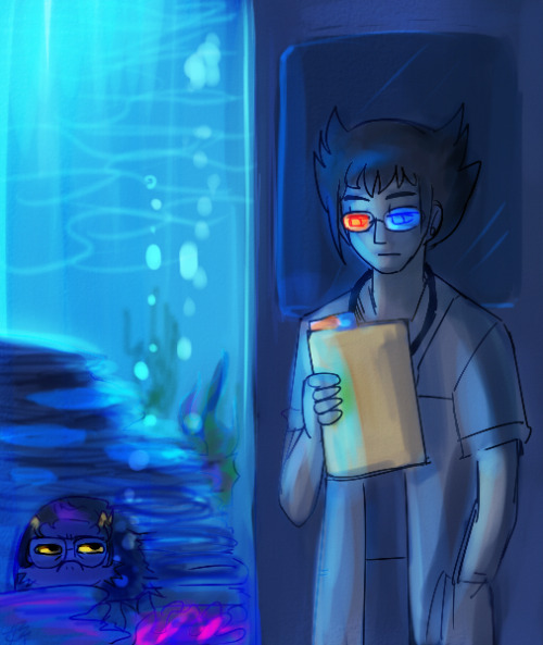salihombox:Your name is Sollux Captor, you are a veterinarian.someone like you; someone hate you, ev