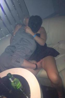 voyboi:  drunk frat boy fingers his gf at