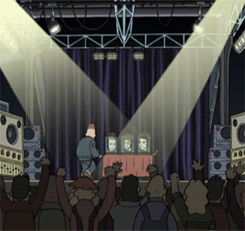 its-called-gratitude:  I knew I would be able to hear them live some day.one of the most epic cartoon references