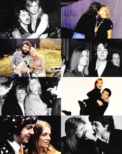 lastpielord:  paul & linda mccartney, a collection of pictures