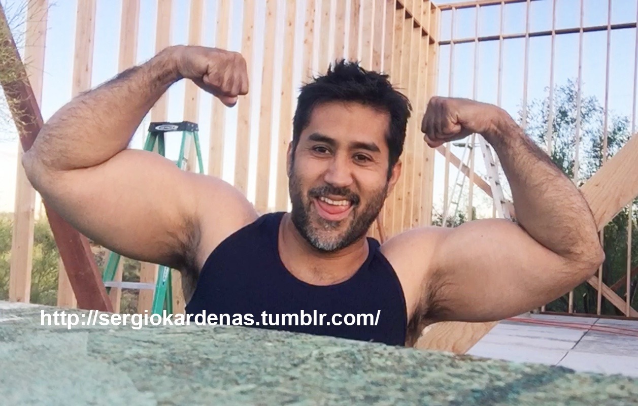 sergiokardenas:  Some sweaty ones for you, after working all day on building one