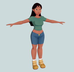 Chillguydraws: Skuddpup:  Update On Nani! I Got Some Clothes For Her Now! I Think