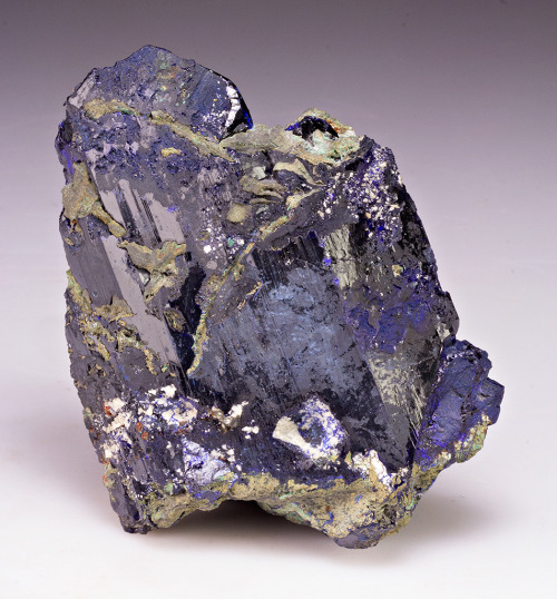 fuckyeahmineralogy:    Azurite - Tsumeb Mine, adult photos