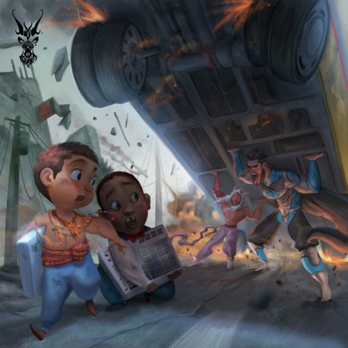 theamazingdigitalart:The amazing digital art ofDavid Ardinaryas Lojaya for Jon Bellion’s The human C