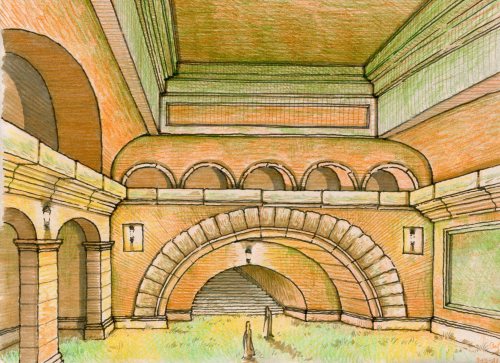 Some of the architectural fantasies I sketched last year.Prints of my art: ariobarzan.bigcar