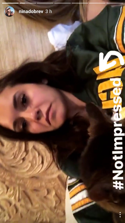 ninadobrevnews: Screens of Nina Dobrev’s Instagram story my gorgeous nina.