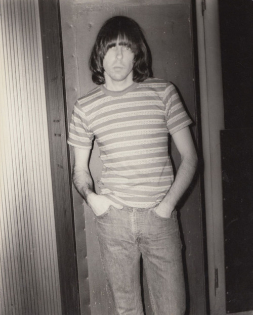Johnny Ramone disapproves as usual, unknown photographer, circa 1977