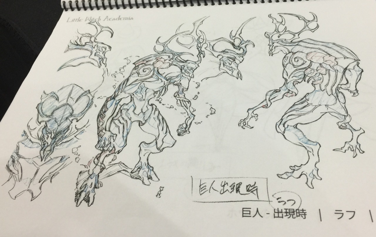 as-warm-as-choco:  Character designs from Little Witch Academia 2 : The Enchanted