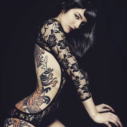 tattedbeautues:    Ninette Shibara (Ninette Suicide)  