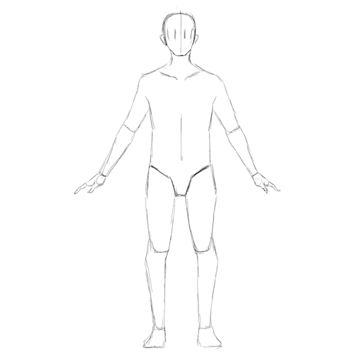 I did a character turnaround, I’ve included some of the processes I went through to get to the final