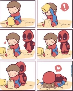 uniqueangelhalo:  Uh…Deadpool that’s