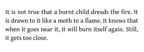 soracities:Stig Dagerman, A Moth to a Flame (Burnt Child) (trans. Benjamin Mier-Cruz)[Text ID: “It i