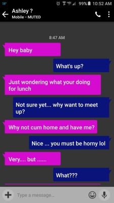 stag1018:  mywhorewife1:  txctyslutwifecpl:  Text messages between my wife and myself.   So hot, what a lucky husband.    Beautiful exchange