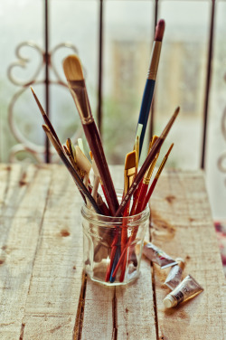 brutalgeneration:  Day 363.365 - Paint brush (by anshu_si) 