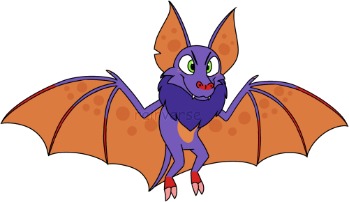 Had a lot of fun designing Laylee!! Since reading she’s a fruit bat, I gave her a fruit bat nose. I 