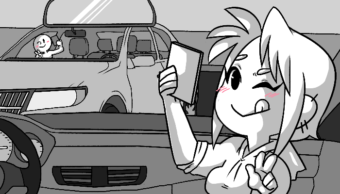 southpauz:  True storyWhile I was in the car (waiting for my mom to get back from