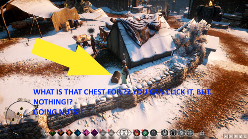 This chest has bugged me since the day I started the game! You can click it…nothing happens&h