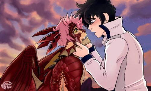khaoticvex:The Red Dragon  | Chapter 26by Mdelpin“I love you,” Gray repeated urgently, wanting Natsu