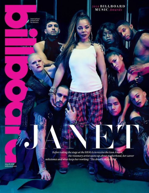 thedigitaltraphouse2: Janet Jackson on the cover of the cover of Billboard