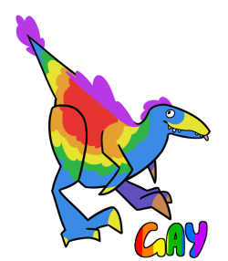 imaginescalemates:some pride flag raptors