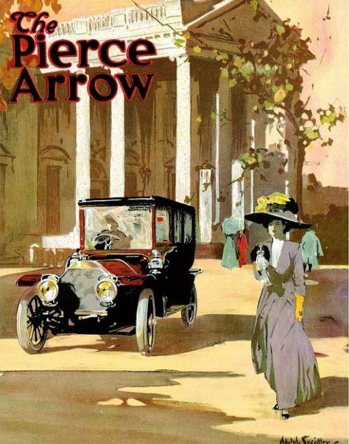 coolvintagecars:The Pierce Arrow (1910)