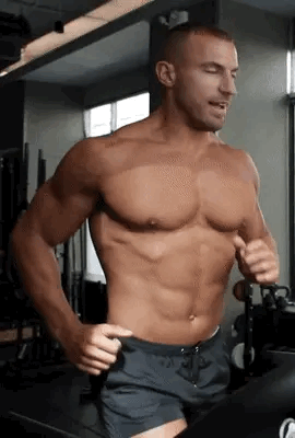 phd-bullrider:  Bouncy muscles  😛