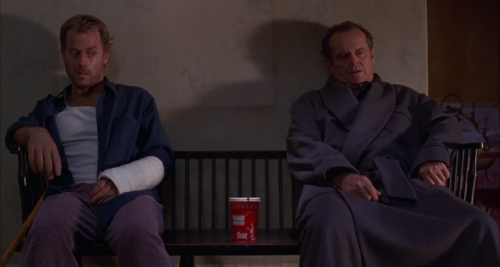 “Come on in and try not to ruin everything by being you.” As Good as It Gets (1997) dir.