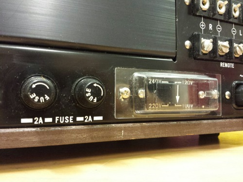 Sony STR-6036 FM Stereo / FM-AM Receiver, 1970