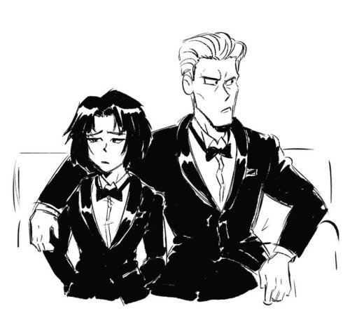 paunchsalazar: collection of Phantom Troupe doodles… Phinks and Feitan are my faves and I wan